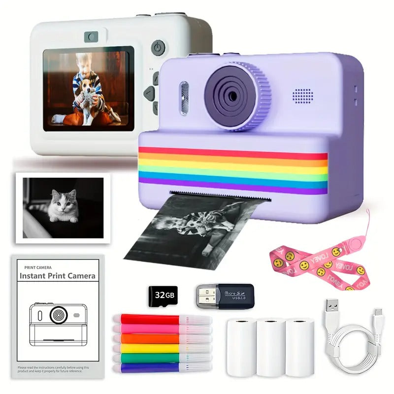 Portable Photo Printer Camera with Rechargeable Battery | SeeMyMailsMarketplace product guide