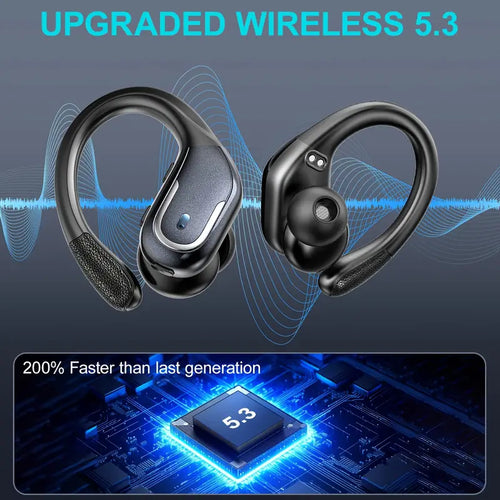 90H Wireless 5.3 Earbuds with ENC Noise Cancelling Mic – product view 2 | SeeMyMails Marketplace