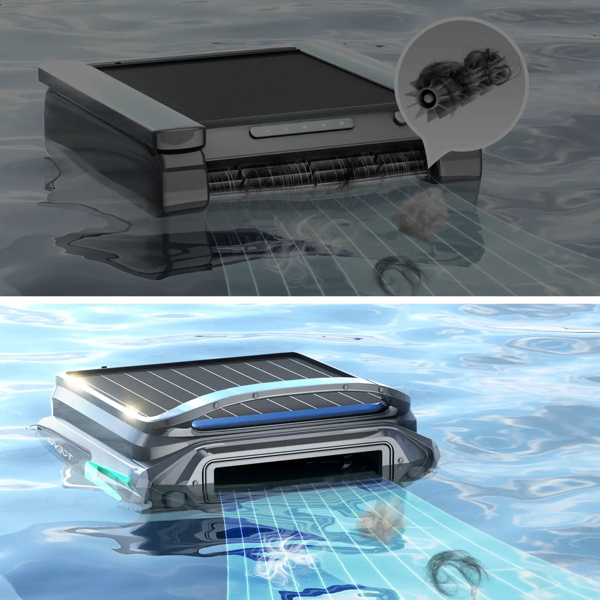 WYBOT F1 Pool Skimmer Solar Powered Robotic Cleaner – product image 5 | SeeMyMails Marketplace
