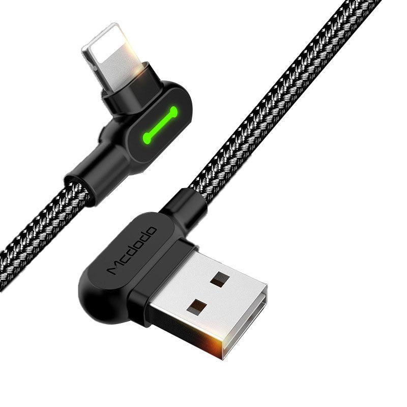 Mcdodo Fast Usb Cable Heavy Duty Charging Syn Charger Iphone 90 Degree Angle – product view 3 | SeeMyMails Marketplace