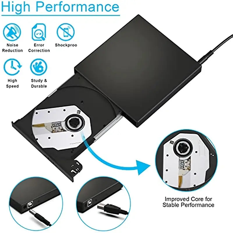 Empower Your Data Arsenal with Our External CD DVD Drive – product view 5 | SeeMyMails Marketplace