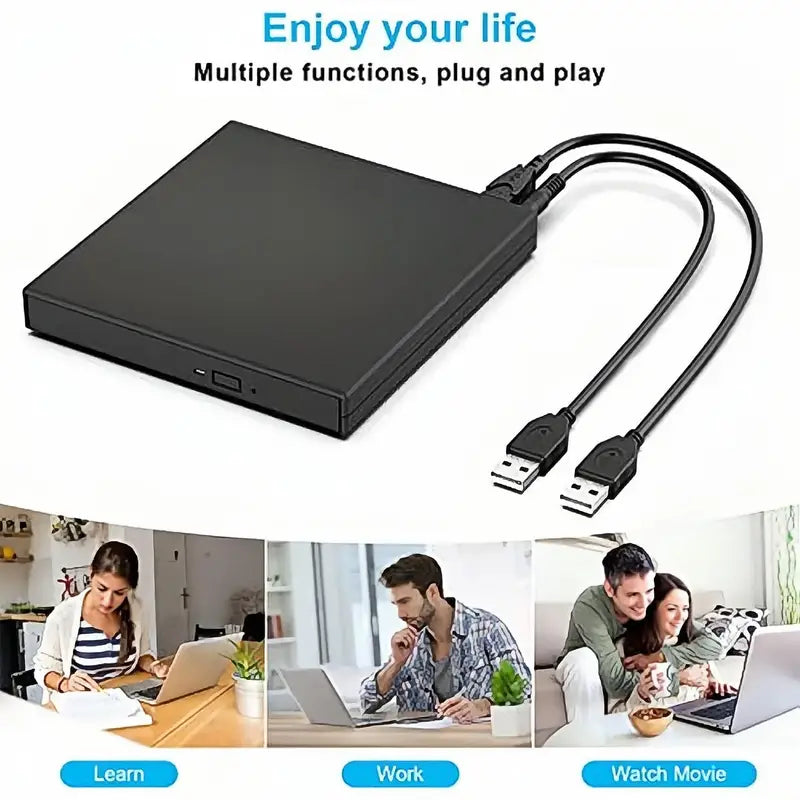 Empower Your Data Arsenal with Our External CD DVD Drive – product view 2 | SeeMyMails Marketplace