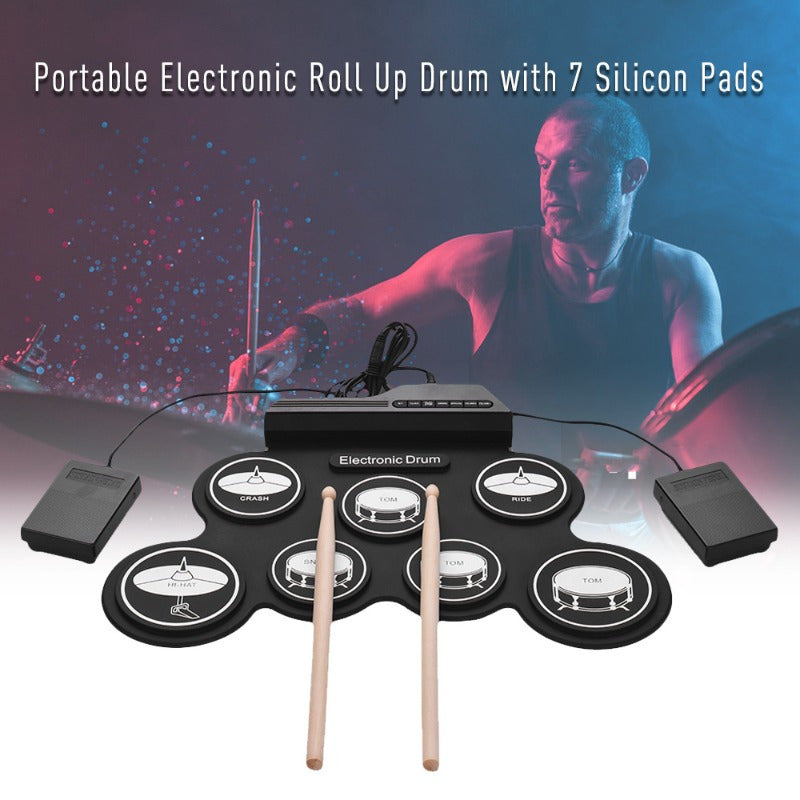 Foldable USB Electronic Drum Set with Pads – product image 3 | SeeMyMails Marketplace