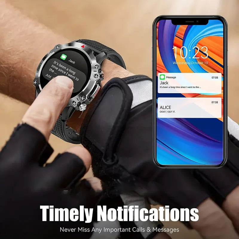 Smart Watch with Wireless Calls, 1.39" Round Screen, Multiple Sports Modes – product image 2 | SeeMyMails Marketplace