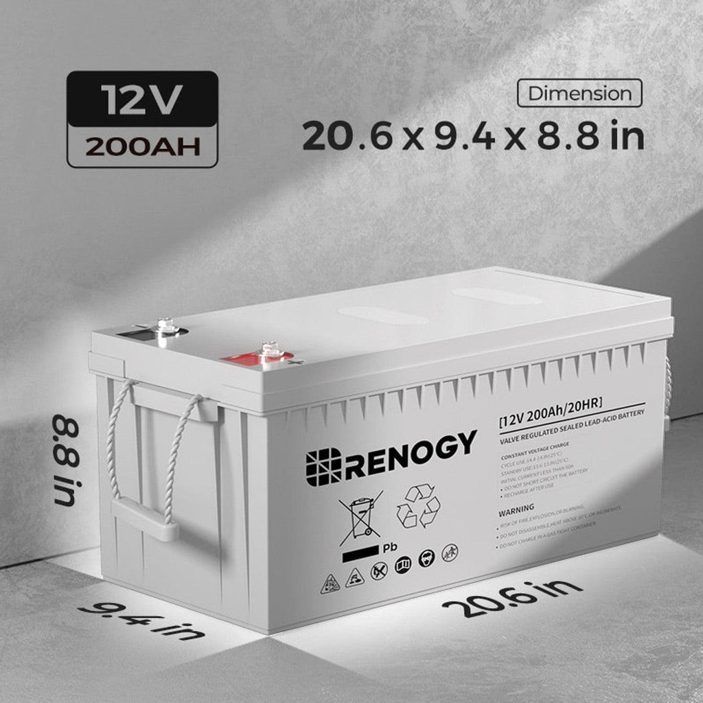 12-Volt 200Ah Deep Cycle AGM Battery – product image 4 | SeeMyMails Marketplace