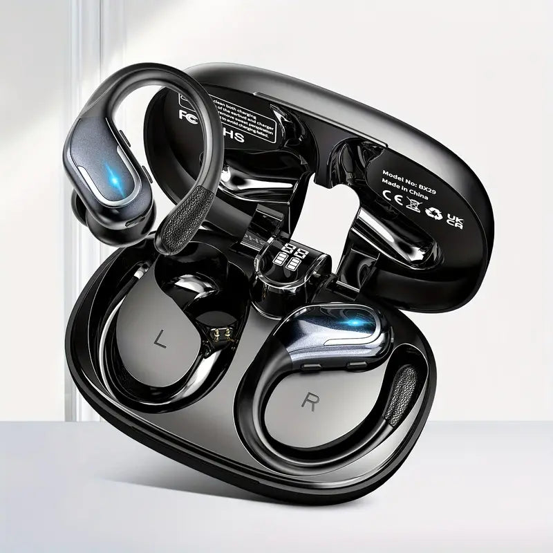 90H Wireless 5.3 Earbuds with ENC Noise Cancelling Mic – product view 3 | SeeMyMails Marketplace