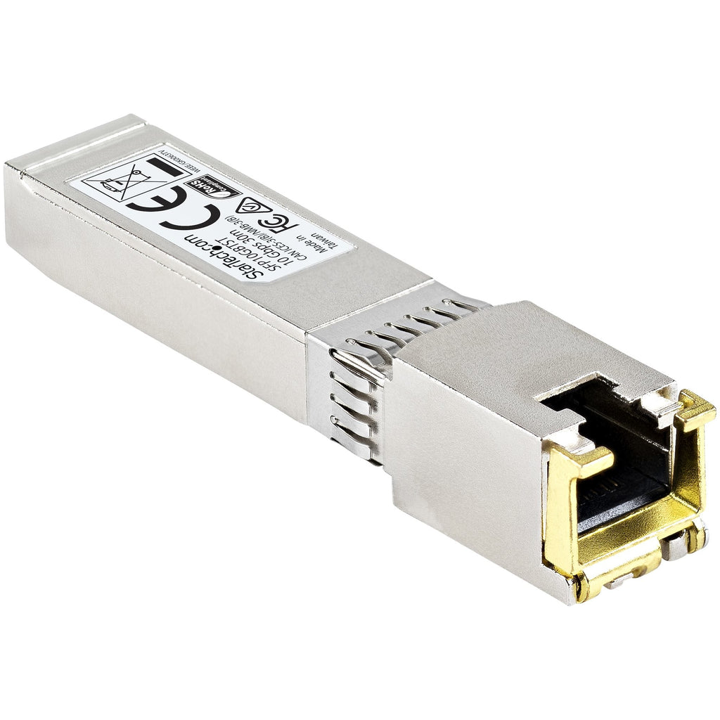 Star Tech MSA Compliant SFP+ Transceiver Module - 10GBASE-T~MSA Uncoded SFP+ Module - 10GBASE-T - SF – product view 2 | SeeMyMails Marketplace