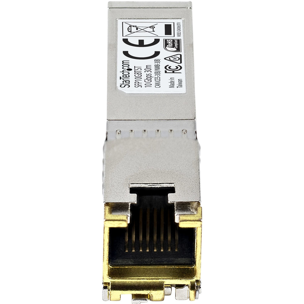 Star Tech MSA Compliant SFP+ Transceiver Module - 10GBASE-T~MSA Uncoded SFP+ Module - 10GBASE-T - SF – product view 5 | SeeMyMails Marketplace