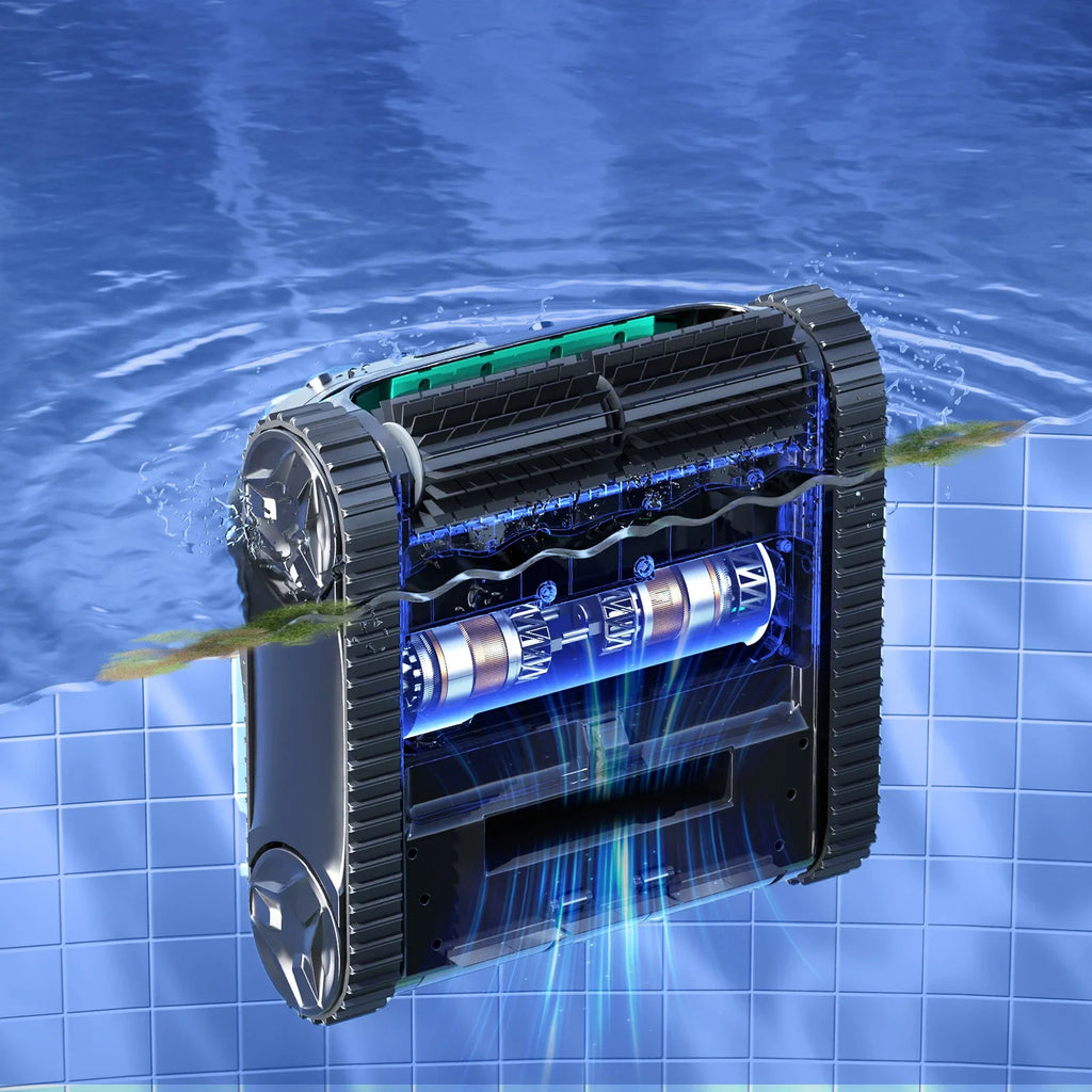 WYBOT S2 Solar Powered Robotic Pool Cleaner Self-Charging – product image 5 | SeeMyMails Marketplace