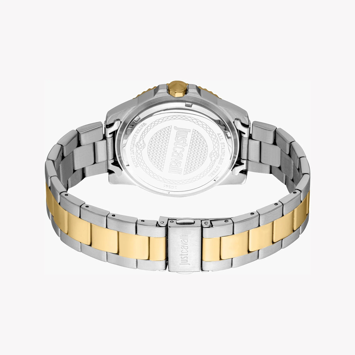 Just Cavalli Men's Two Tone Silver & Gold Watch, Blue Dial | Jc1g246m0275 – product image 3 | SeeMyMails Marketplace
