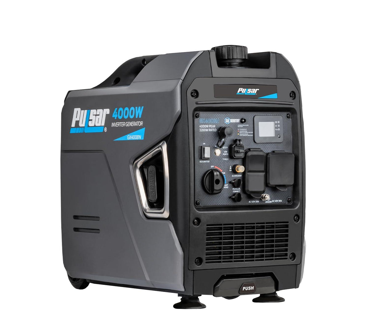 4000W Dual Fuel Inverter Generator with CO Alert, RV Ready & Parallel Capability – product image 4 | SeeMyMails Marketplace