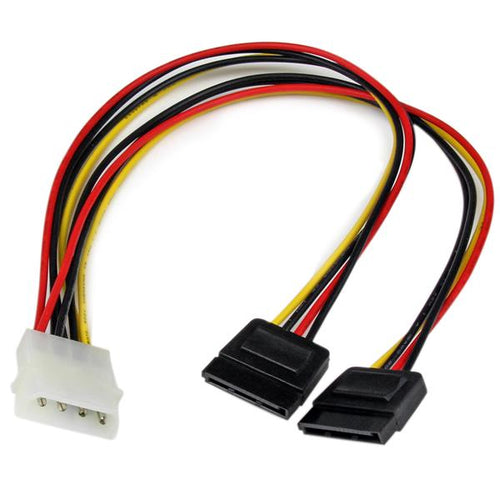 Star Tech 12in LP4 to 2x SATA Power Y Cable Adapter – product view 4 | SeeMyMails Marketplace
