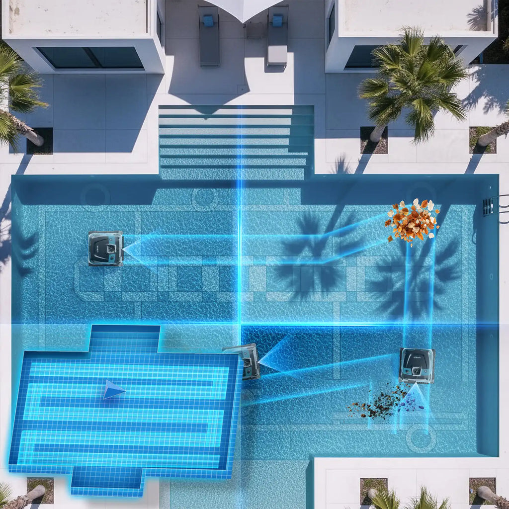 WYBOT S3 Self-Emptying Robotic Pool Cleaner 3D Mapping & AI Vision – product view 3 | SeeMyMails Marketplace