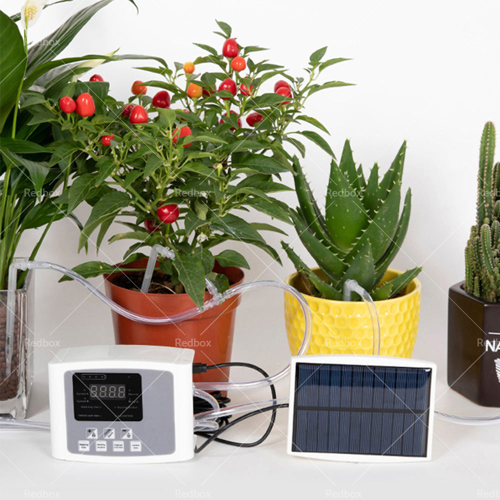 Smart Drip Self Watering System Irrigation Timer kit 10M Solar Power Plant Auto – product image 2 | SeeMyMails Marketplace