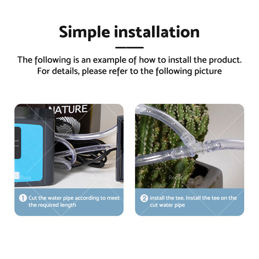 Smart Drip Self Watering System Irrigation Timer kit 10M Solar Power Plant Auto – product image 5 | SeeMyMails Marketplace