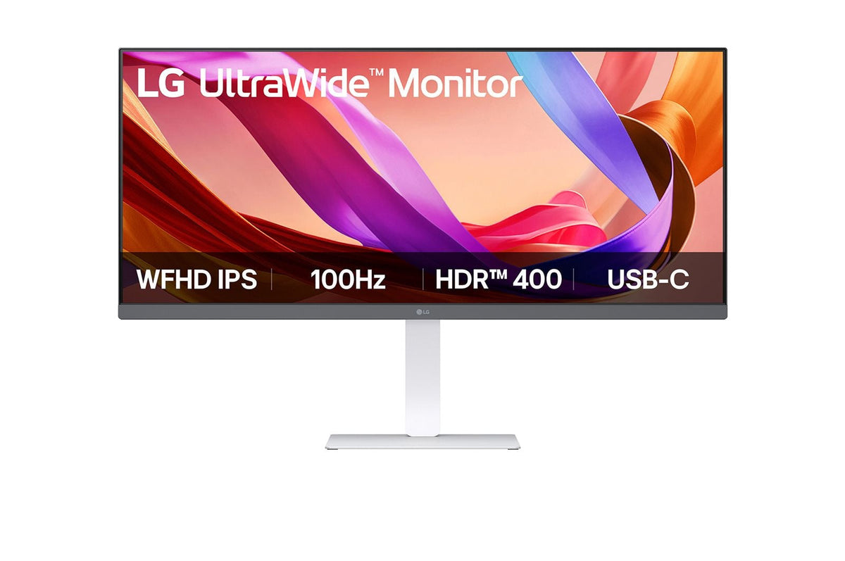LG 34U530A-W computer monitor 86.4 cm (34") 2560 x 1080 pixels WFHD LCD White | SeeMyMails Marketplace
