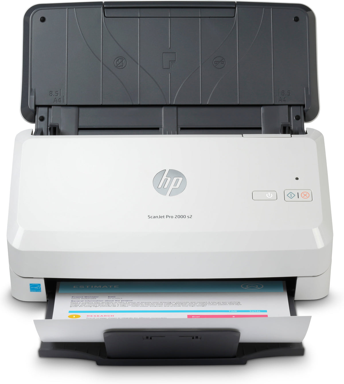 HP ScanJet Pro 2000 s2 Sheet-fed scanner 600 x 600 DPI A4 Black, White | SeeMyMails Marketplace