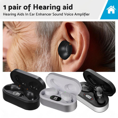 1 Pair Digital Rechargeable Hearing Aids Suitable for Elderly | SeeMyMails Marketplace