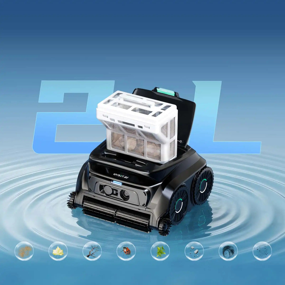 WYBOT B1 Smart Robotic Full Pool Cleaner with Edge Cleaning – product image 2 | SeeMyMails Marketplace