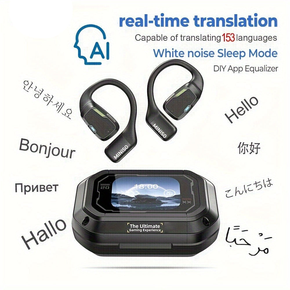 3-in-1 AI Translator Wireless Earbuds with Mic – product view 5 | SeeMyMails Marketplace
