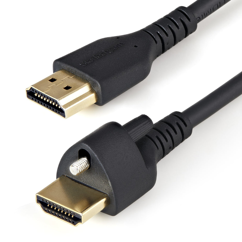 Star Tech 3ft (1m) HDMI Cable with Locking Screw - 4K 60Hz HDR - High Speed HDMI 2.0 Monitor Cable w – product view 4 | SeeMyMails Marketplace