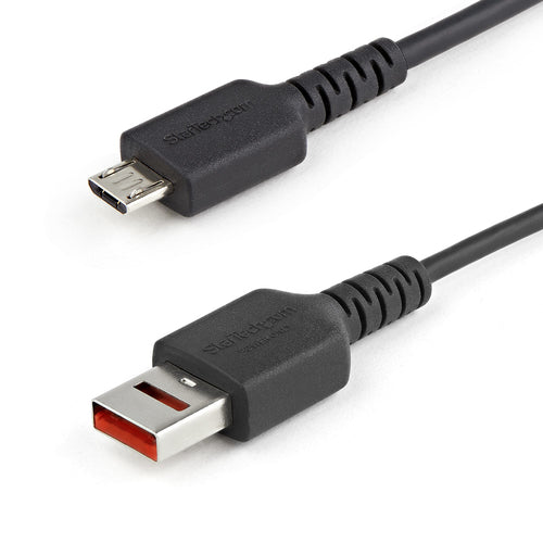 Star Tech 3ft (1m) Secure Charging Cable – USB-A to Micro USB Data Blocker Charge-Only Cable – Power – product view 5 | SeeMyMails Marketplace