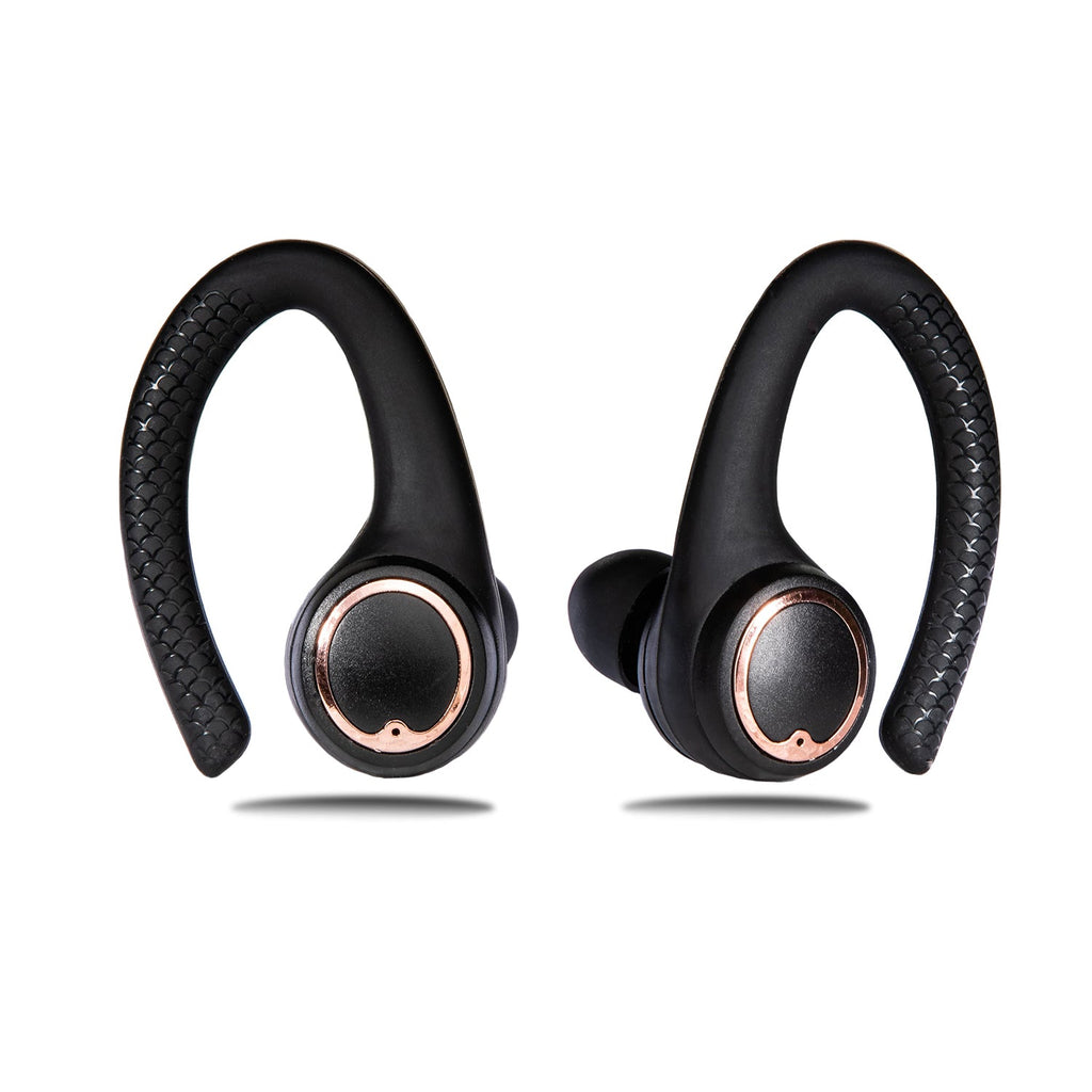 AIR Active 2.0 Matte Black Rose Gold Sport Earbuds (In Ear Wireless Headphones) – product image 3 | SeeMyMails Marketplace
