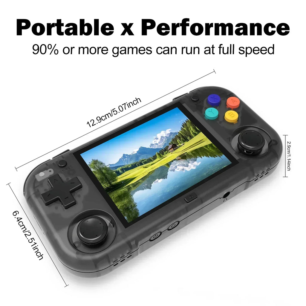 Handheld Retro Gaming Console With 2.8'' Ips Screen – Crystal Black – product view 5 | SeeMyMails Marketplace