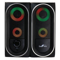 beFree Sound 2.0 Computer Gaming Speakers with LED RGB Lights | SeeMyMails Marketplace