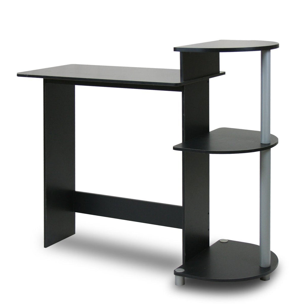 Contemporary Computer Desk in Black and Grey Finish | SeeMyMails Marketplace