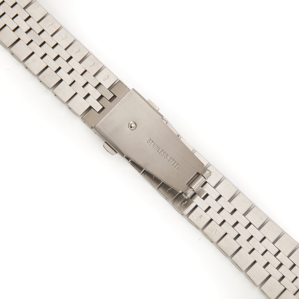 Stainless Steel Link Bracelet Band - The Perth in Silver Large - Compatible with Apple Watch Size 42 – product image 5 | SeeMyMails Marketplace