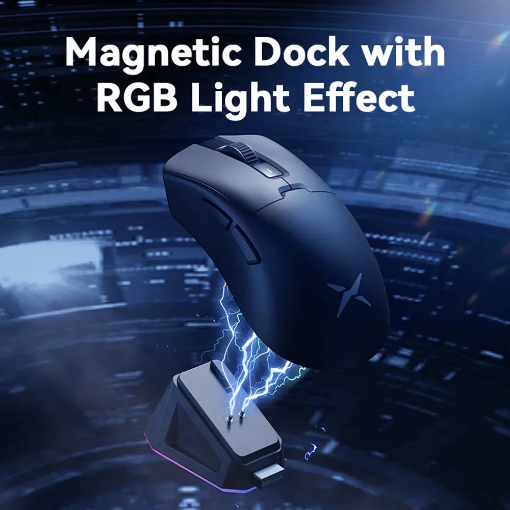 Wireless Gaming Mouse 8K Polling Rgb Dock – product view 2 | SeeMyMails Marketplace