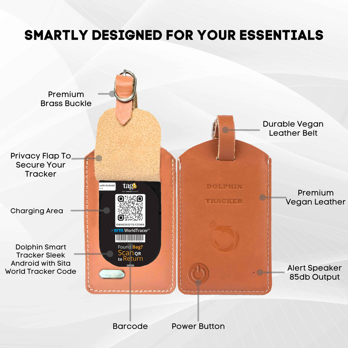 Dolphin Smart Bag Tracker Android – product image 2 | SeeMyMails Marketplace