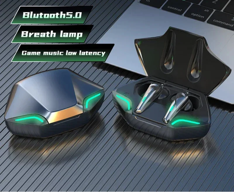 Wireless Bluetooth Gaming Earbuds with Mic – HiFi Sound – product view 4 | SeeMyMails Marketplace