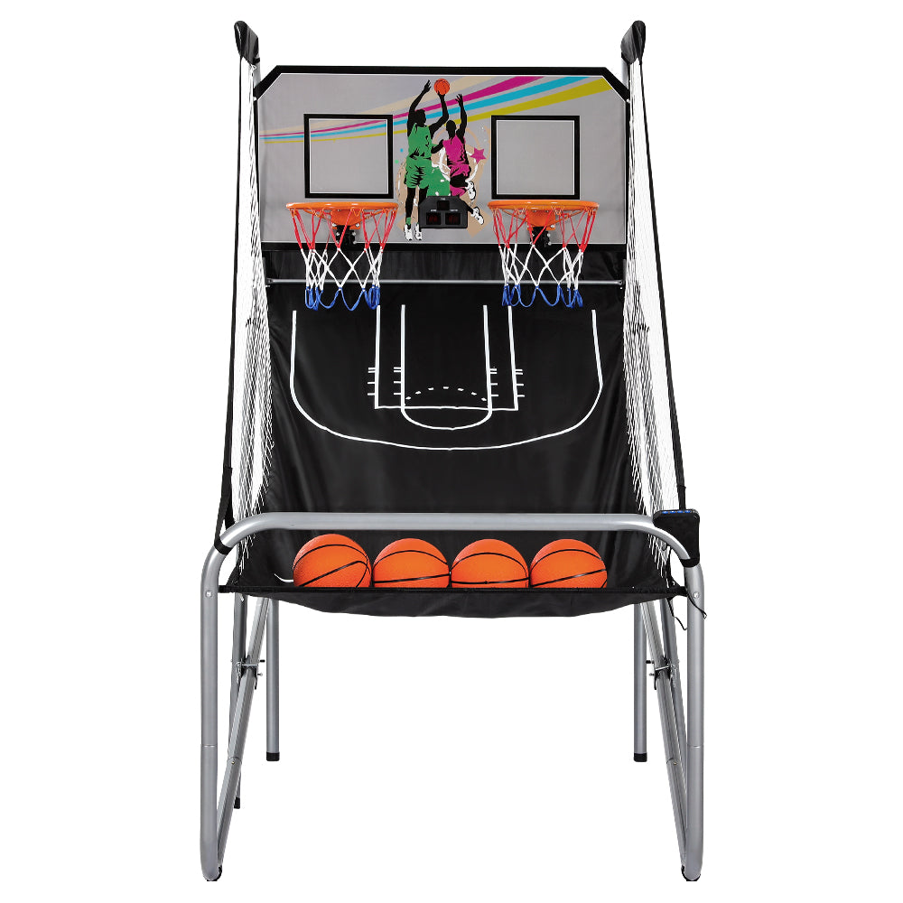 Basketball Arcade Game Electronic Scorer 8 Games Double Shoot Grey – product view 4 | SeeMyMails Marketplace