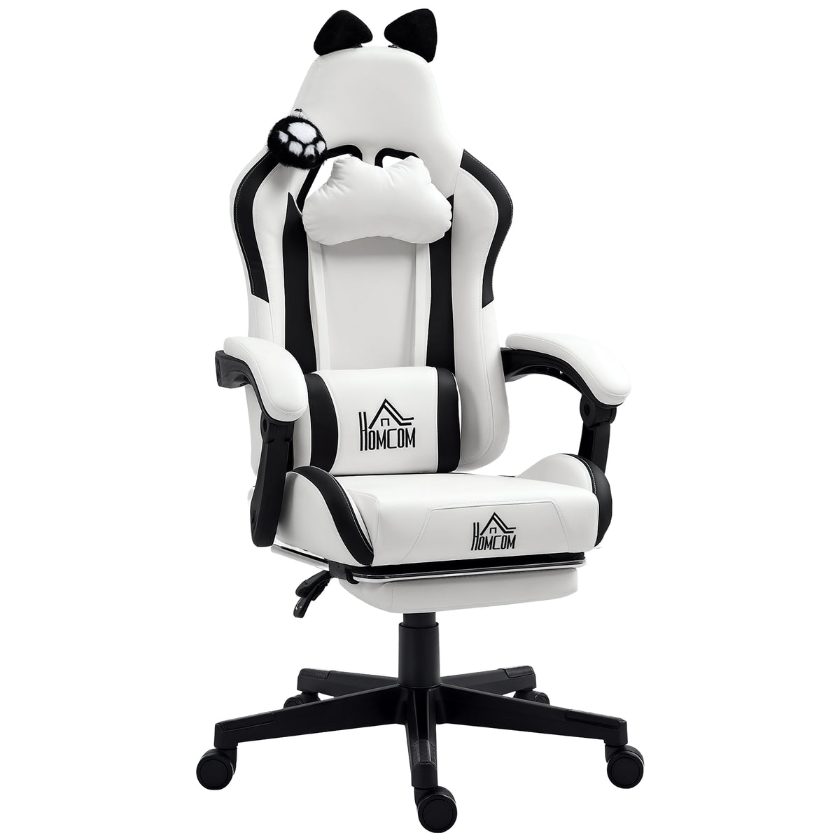 Chaise gaming ergonomique avec Oreilles de Chat, fauteuil gamer avec dossier inclinable, 65 x 62 x 1 – product view 9 | SeeMyMails Marketplace