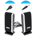 6W USB Wired Stereo Speakers for PC Laptop (White) | SeeMyMails Marketplace