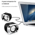 Portable Bass Computer Speakers With Subwoofer (Black) | SeeMyMails Marketplace