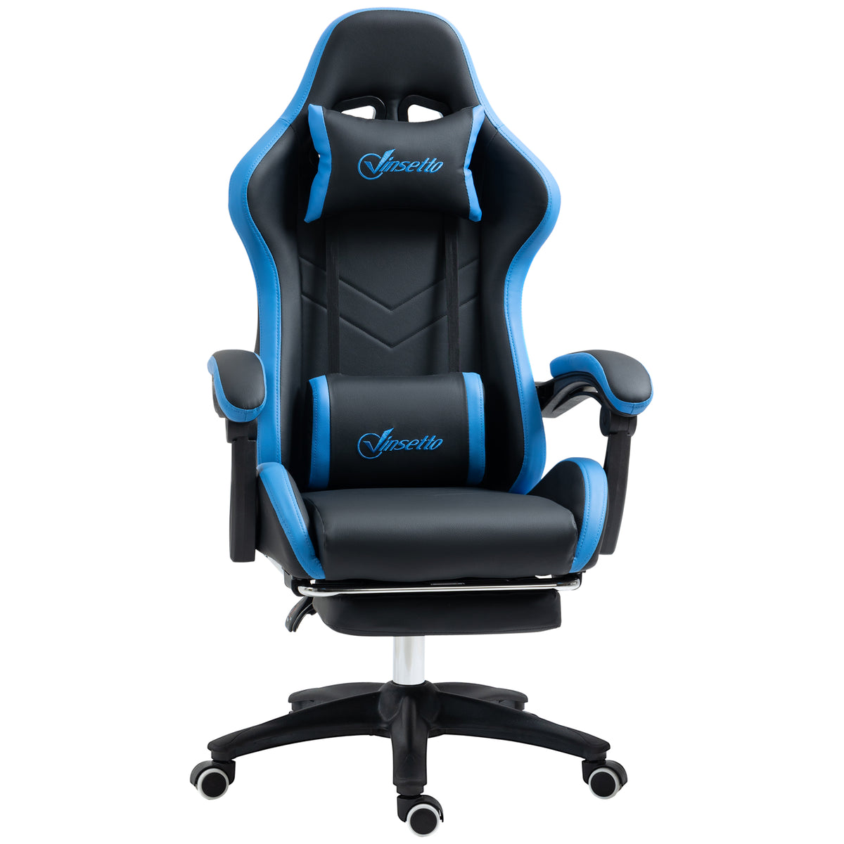 Chaise gaming fauteuil gaming ergonomique avec dossier inclinable à 135° et soutien lombaire, 65 x 6 – product view 9 | SeeMyMails Marketplace
