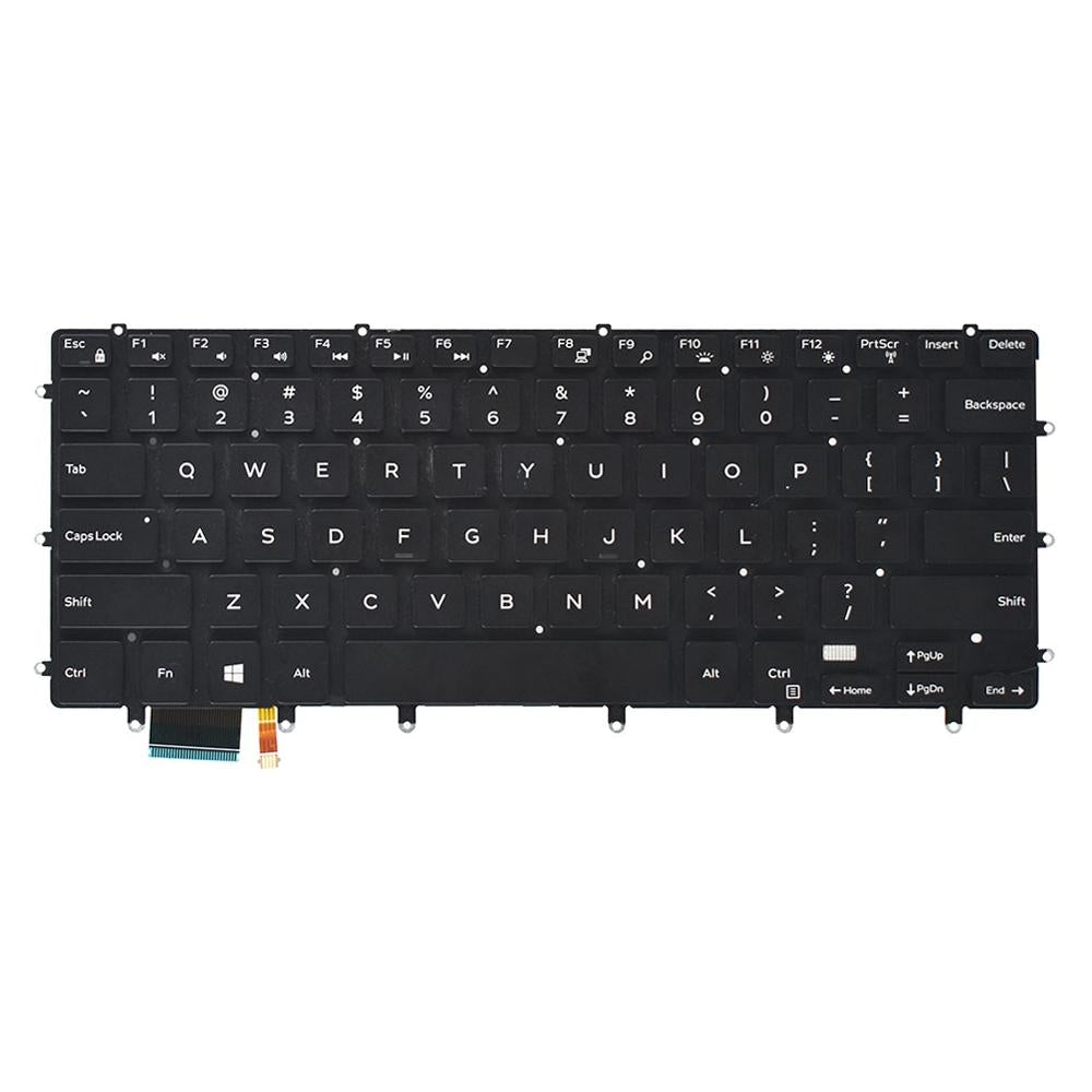 NNEIDS Backlit Us Keyboard For Dell Xps 15 9550 / 9560 - Black – product view 4 | SeeMyMails Marketplace