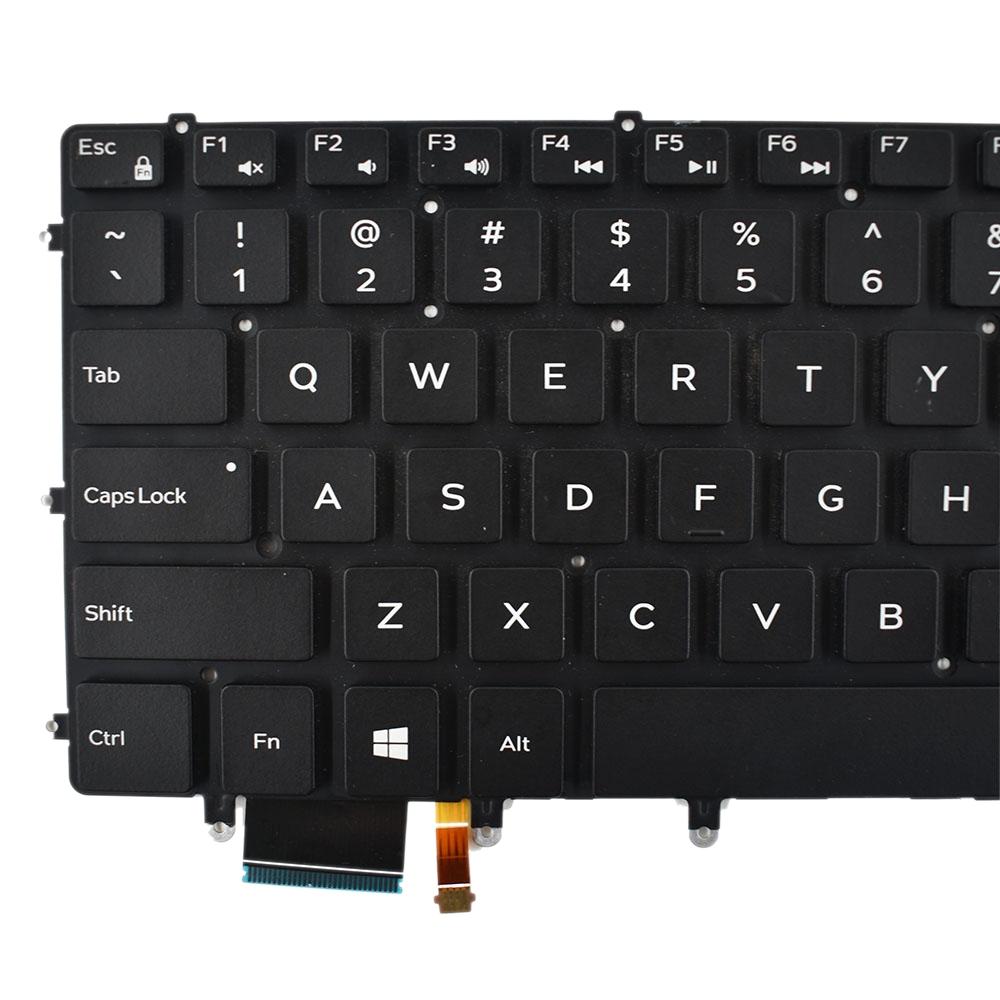 NNEIDS Backlit Us Keyboard For Dell Xps 15 9550 / 9560 - Black | SeeMyMails Marketplace
