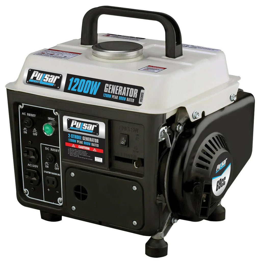 1200W Portable Gasoline 2-Stroke Generator with 900W Running Power & 12V DC Output – product image 4 | SeeMyMails Marketplace