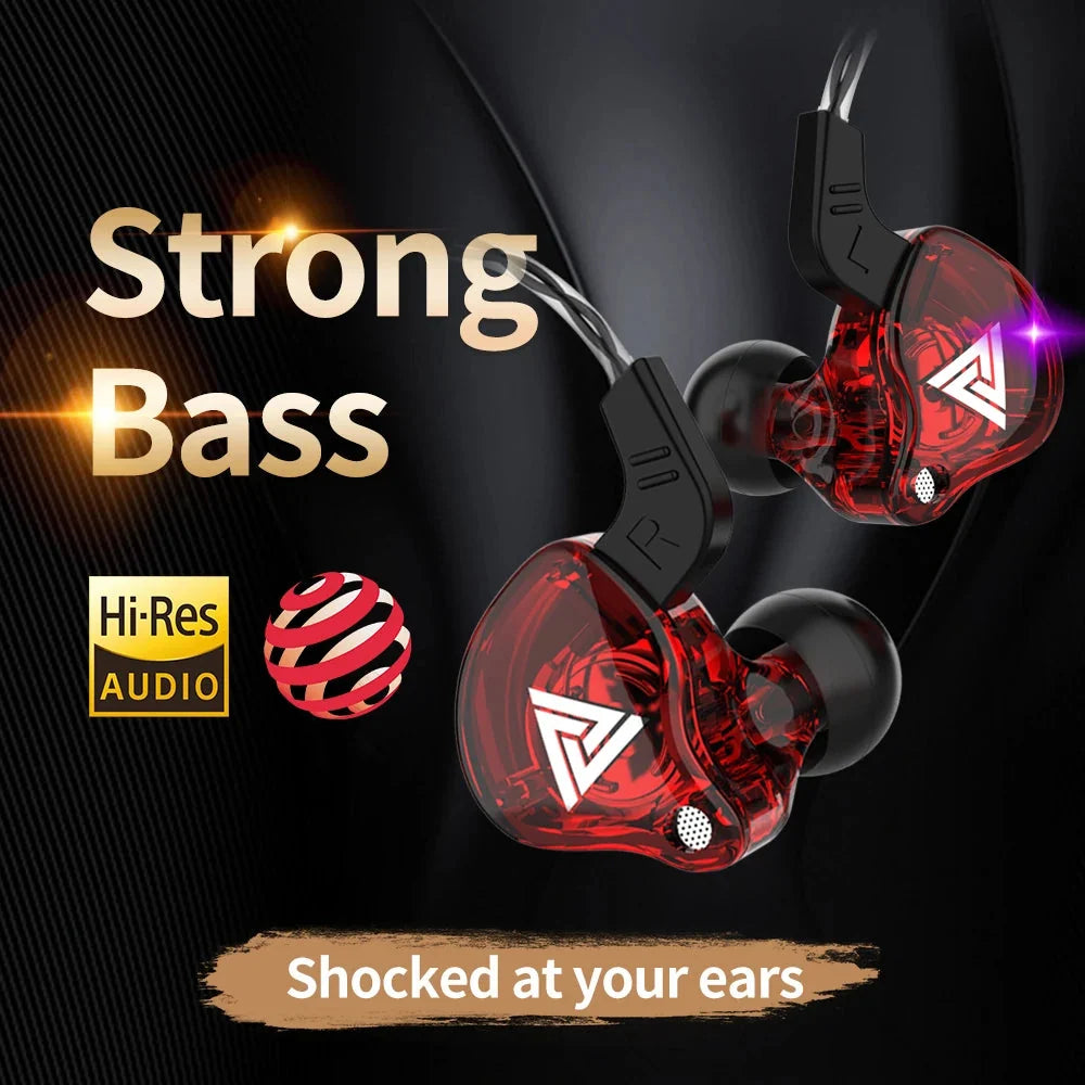 3.5mm Cable Wired Earphones QKZ AK6 HiFi Sound Quality Earphone With Wire Gaming Headset Gamer Headp – product view 5 | SeeMyMails Marketplace