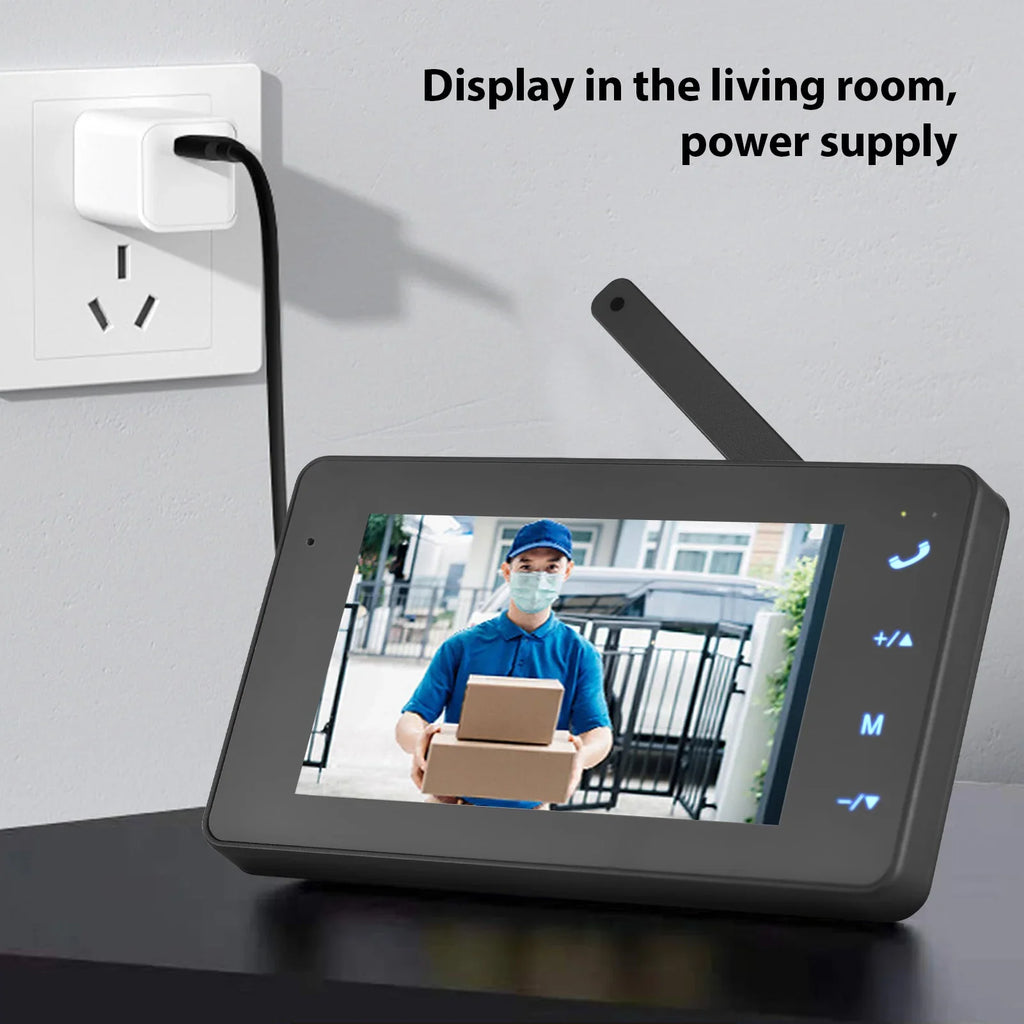 NNEOBA Wireless Video Doorbell Camera with Monitor | SeeMyMails Marketplace