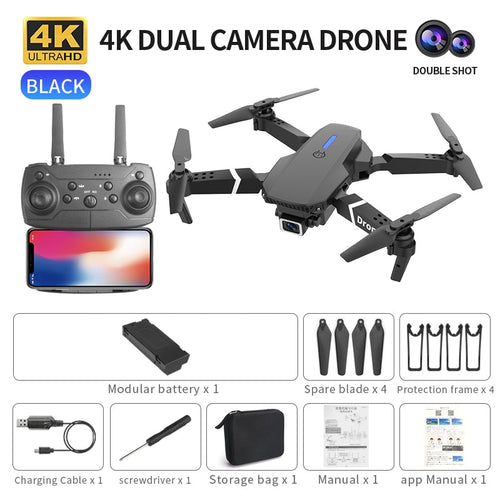 2021 NEW Drone 4k profession HD Wide Angle Camera 1080P WiFi fpv Drone Dual Camera Height Keep Drone – product view 2 | SeeMyMails Marketplace
