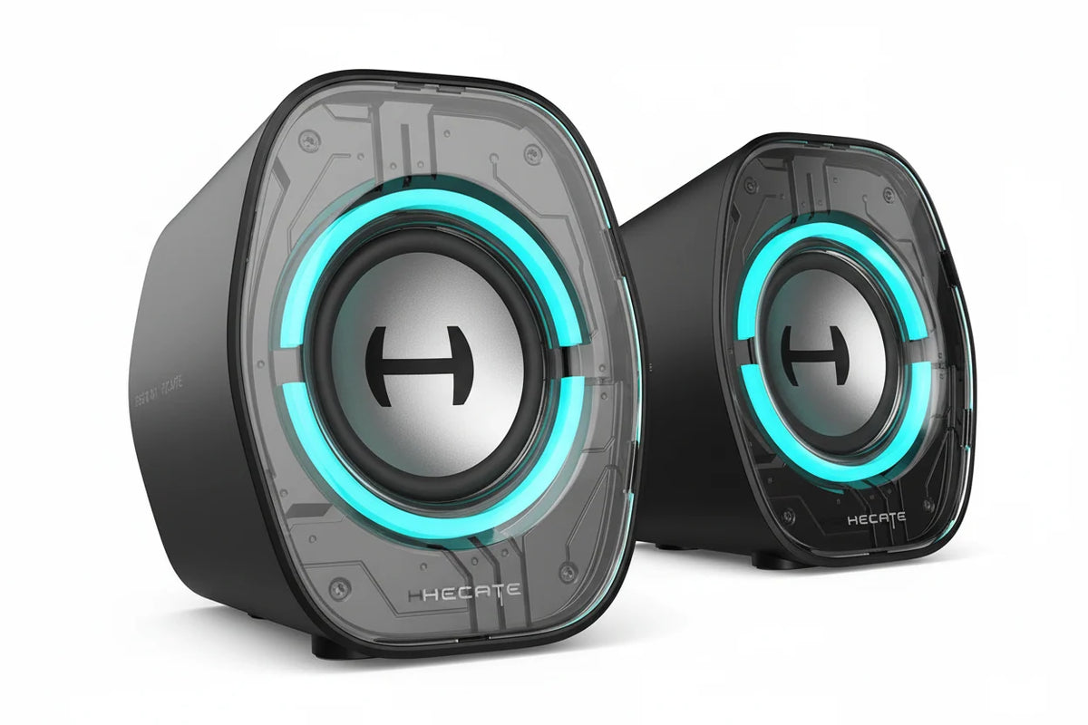 NNEOBA RGB Computer Speakers Bluetooth USB-C 3.5mm Input | SeeMyMails Marketplace