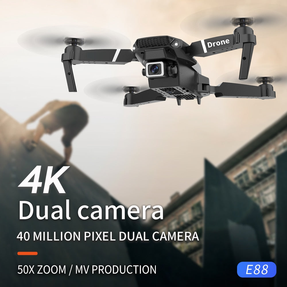 2021 NEW Drone 4k profession HD Wide Angle Camera 1080P WiFi fpv Drone Dual Camera Height Keep Drone – product view 5 | SeeMyMails Marketplace