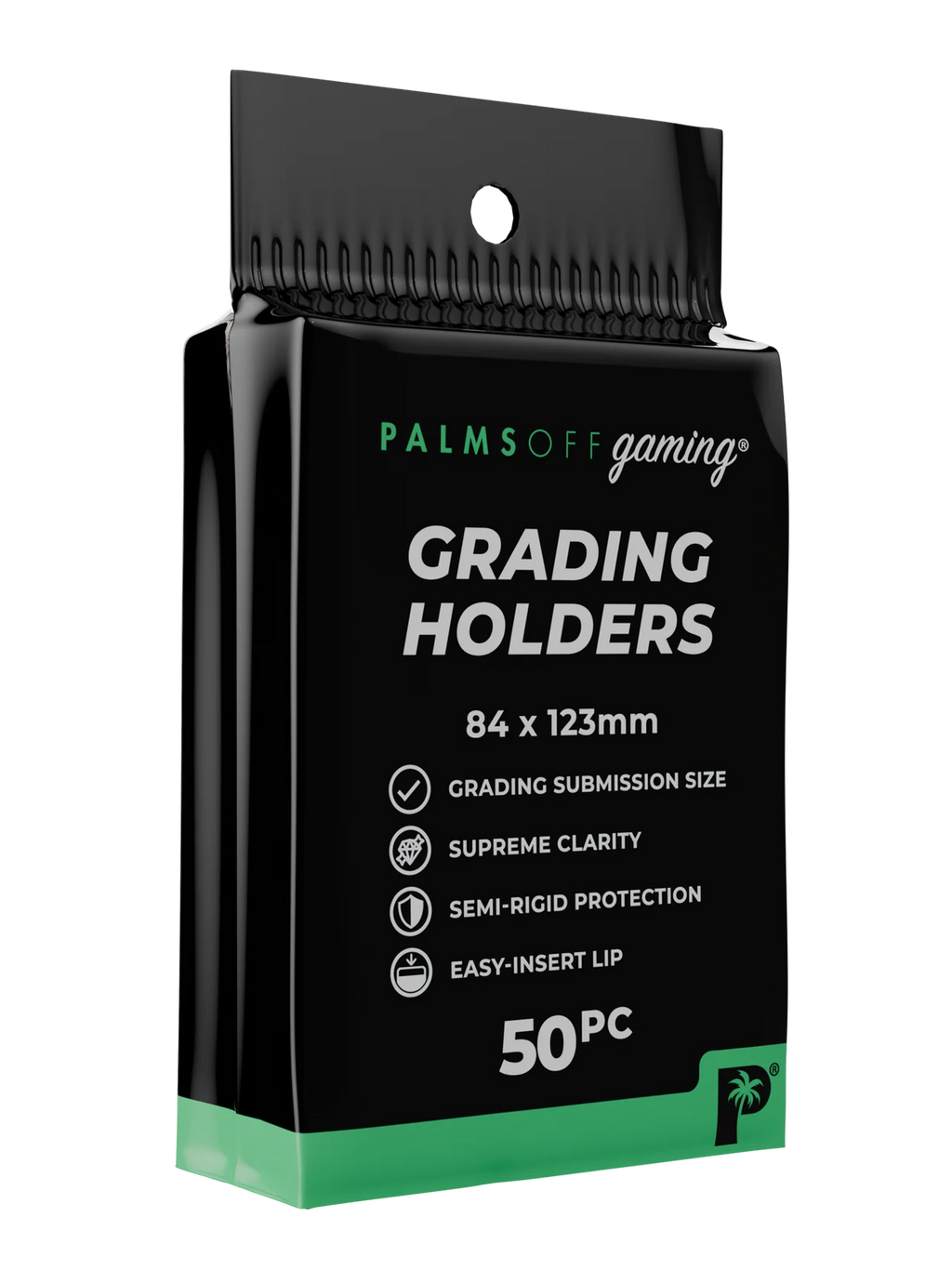 Palms Off Gaming Grading Holders - Semi Rigid 50pc | SeeMyMails Marketplace