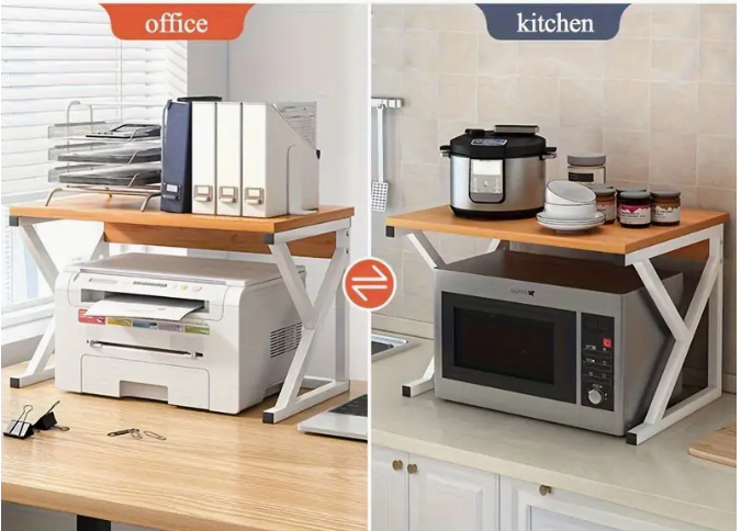 K-Type Desktop Printer Storage Rack - Multi-Layer Floor-to-Floor Cabinet – product image 5 | SeeMyMails Marketplace