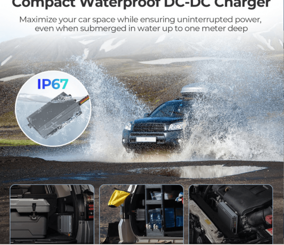 Renogy IP67 50A DC-DC Battery Charger with MPPT & Bluetooth | SeeMyMails Marketplace
